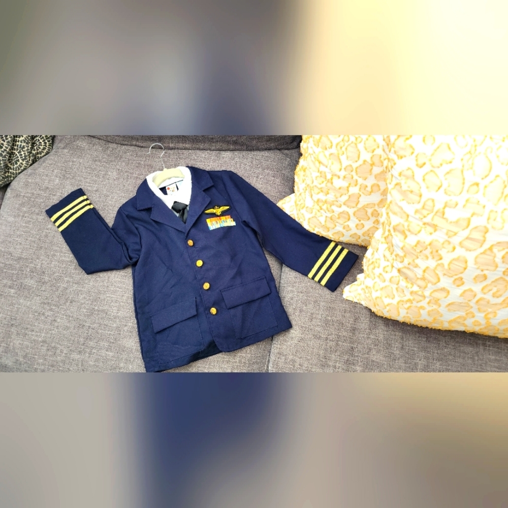 Kids Pilot Kids Costume Size 6-7